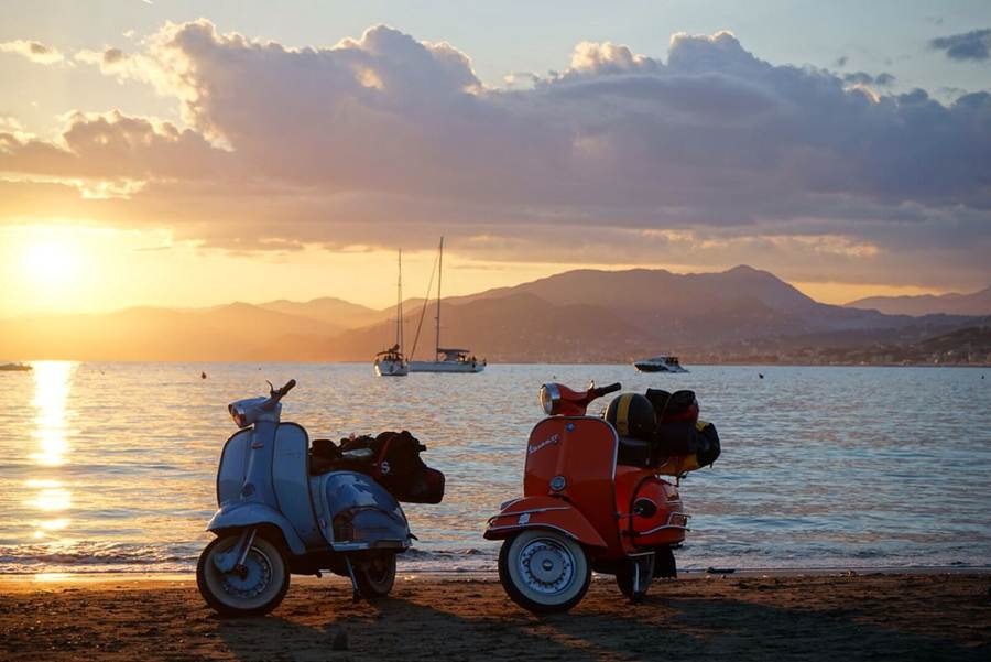 Touring Vespa:Berkelana dengan pengalaman Touring Vespa