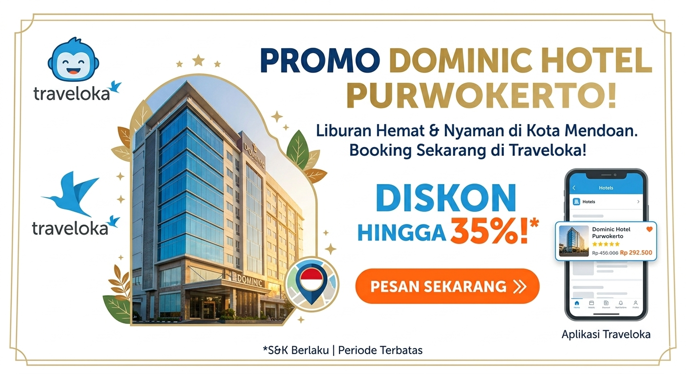 Dominic Hotel Purwokerto on Traveloka Dominic Hotel Purwokerto on Traveloka