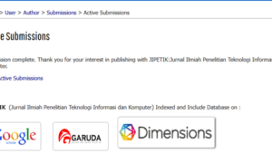 Pengalaman Pertama Submit Jurnal di JIPETIK: Dari Bingung sampai Berhasil