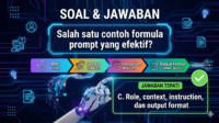 Salah satu contoh formula prompt yang efektif adalah mencakup Salah satu contoh formula prompt yang efektif adalah mencakup