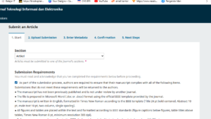 Jurnal Infotronik: Dari Naskah ke Publikasi, Panduan Lengkap Submit Jurnal untuk Peneliti Pemula