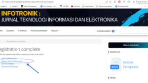 Jurnal Infotronik: Dari Naskah ke Publikasi, Panduan Lengkap Submit Jurnal untuk Peneliti Pemula