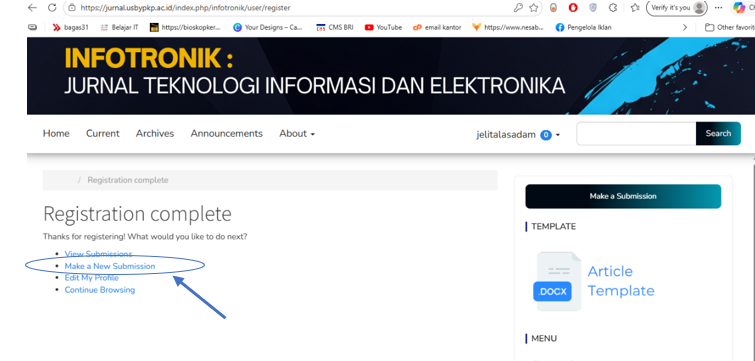 Jurnal Infotronik: Dari Naskah ke Publikasi, Panduan Lengkap Submit Jurnal untuk Peneliti Pemula