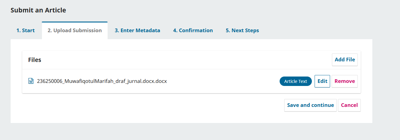 Pengalaman Submit Jurnal Pertama: Dari Bingung Sampai Berhasil Upload Artikel