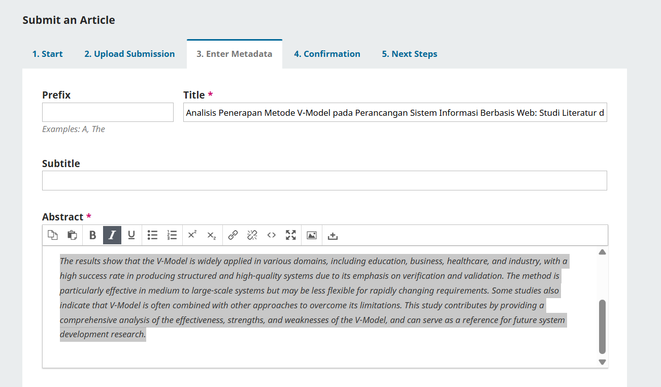 Pengalaman Submit Jurnal Pertama: Dari Bingung Sampai Berhasil Upload Artikel