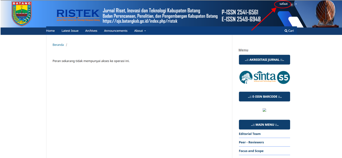Pengalaman Submit Jurnal di RISTEK Batang: Ternyata Gak Serumit yang Dibayangkan!