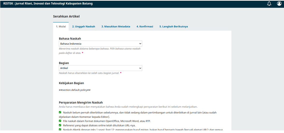 Pengalaman Submit Jurnal di RISTEK Batang: Ternyata Gak Serumit yang Dibayangkan!
