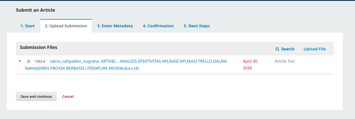 MENGENAL JURNAL : ANALISIS EFEKTIVITAS TRELLO DALAM MANAJEMEN PROYEK BERBASIS LITERATURE REVIEW DENGAN MENGGUNAKAN TEMPLATE JURNAL SIBC
