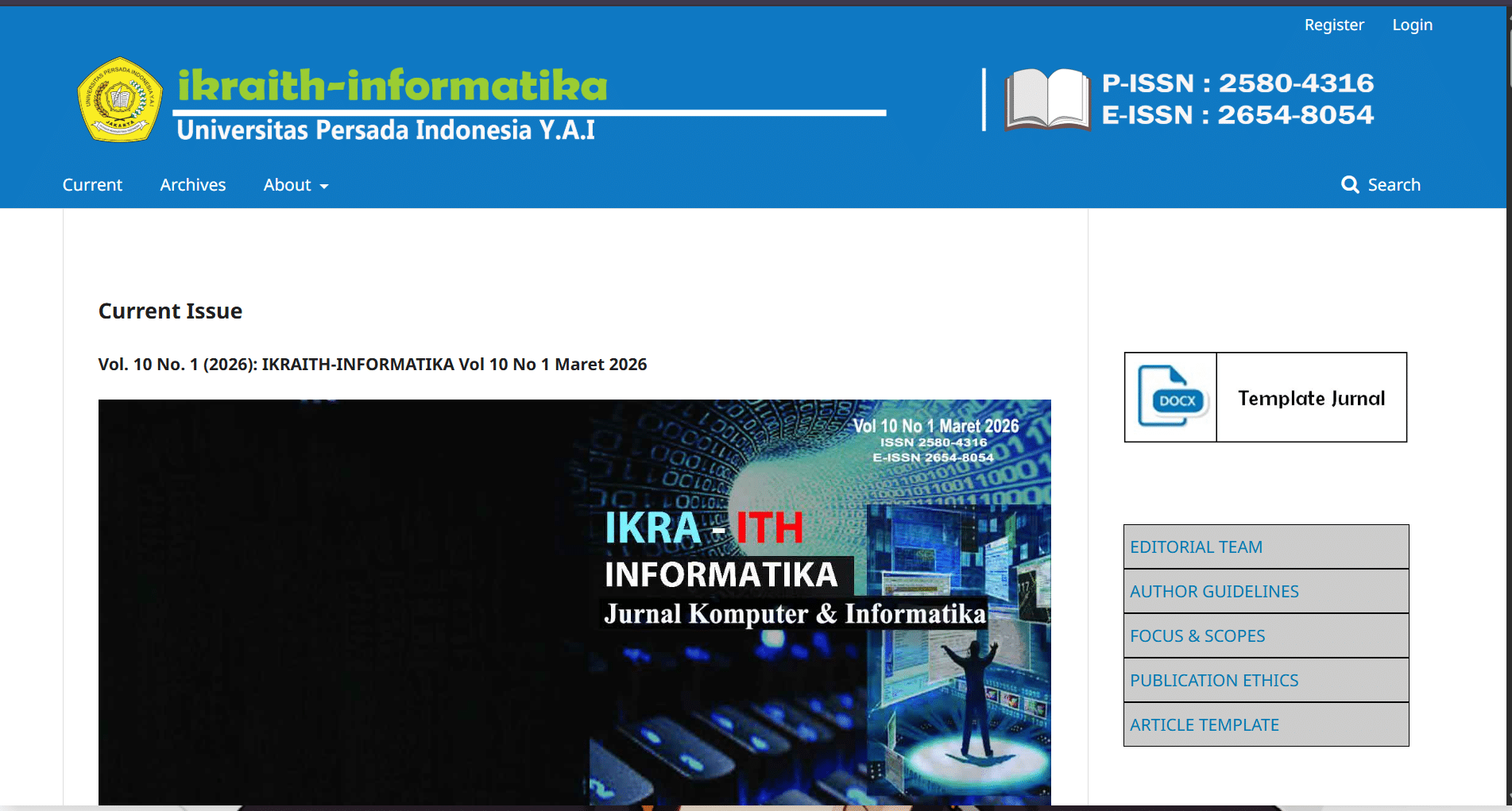 Tak Serumit yang Dibayangkan: Panduan Submit Jurnal di IKRA-ITH Informatika untuk Pemula