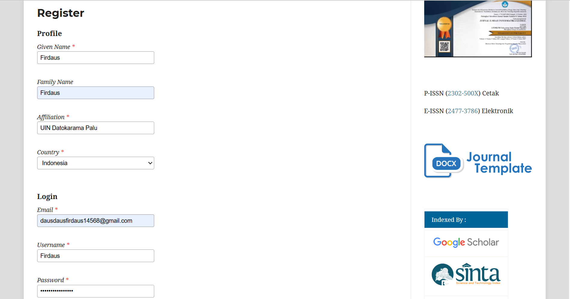 Submit Jurnal Tanpa Ribet: Panduan Upload Artikel ke Jurnal Ilmiah Informatika Global