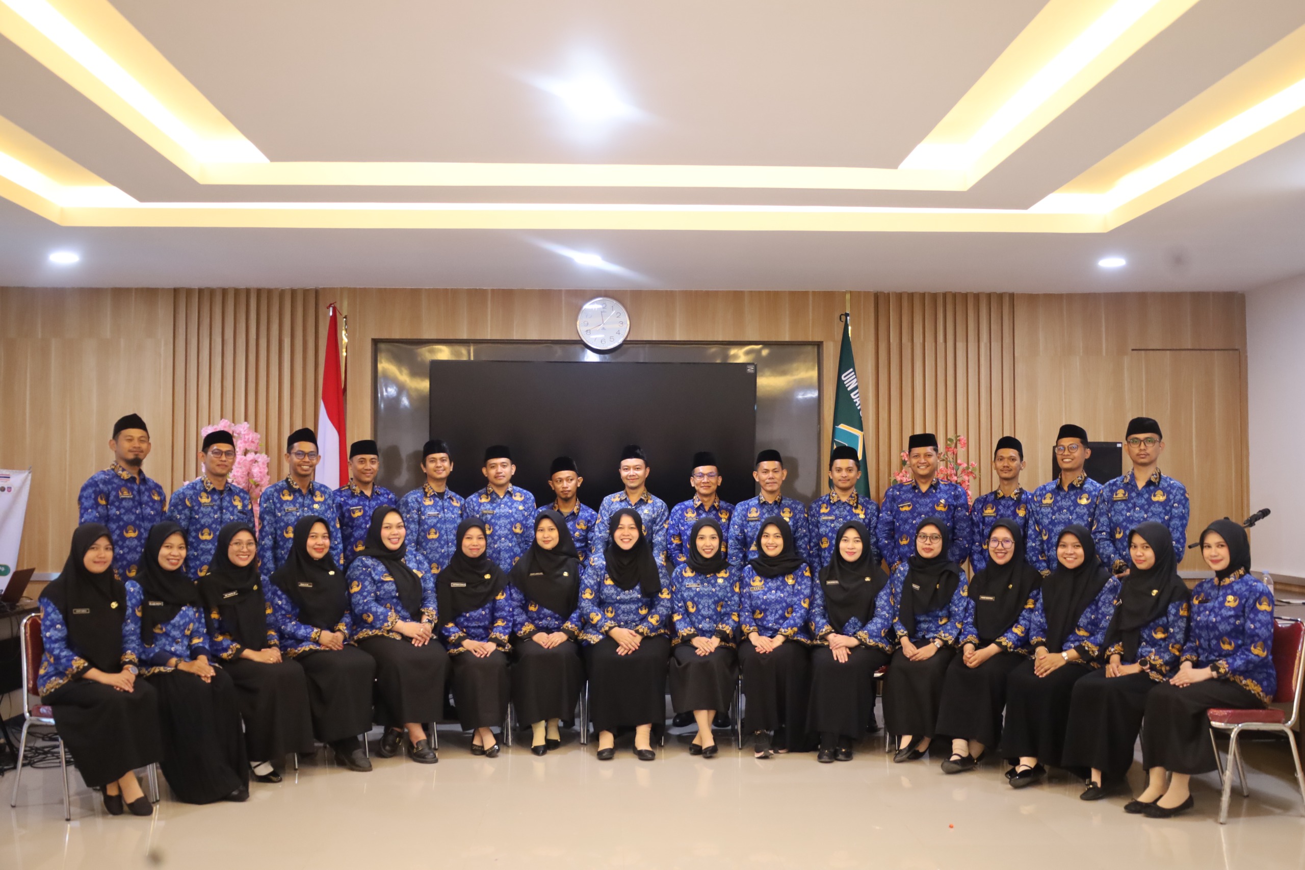 32 CPNS UIN Datokarama Resmi Dilantik Jadi PNS, Nasaruddin Umar Pimpin Secara Daring ASN, CPNS 2024, jabatan fungsional, Kementerian Agama, Nasaruddin Umar, pelantikan PNS, pendidikan tinggi, Ruang Senat UIN Datokarama, TMT 1 Mei 2026, UIN Datokarama Palu