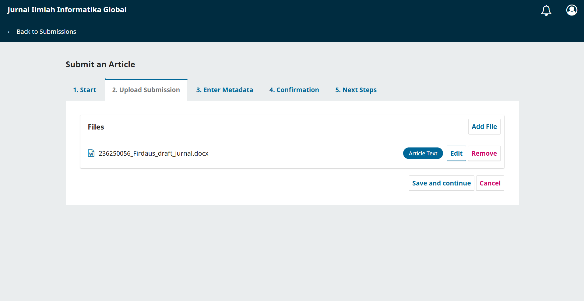 Submit Jurnal Tanpa Ribet: Panduan Upload Artikel ke Jurnal Ilmiah Informatika Global