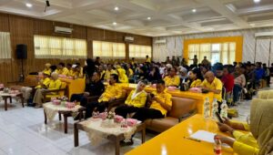 Golkar Sulteng Gelar Pendidikan Politik, Rektor UIN Datokarama Palu Jadi Narasumber Bawaslu, budayawan, Golkar Sulteng, Kota Palu, KPU, literasi politik, mahasiswa, Partai Golkar, pemilih pemula, Pemilu 2029, pendidikan politik, Prof. Lukman S. Thahir, Rektor UIN Datokarama Palu, siswa