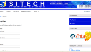 Panduan Lengkap Submit Jurnal ke SITECH UMK: Dari Registrasi Akun Hingga Submission Selesai