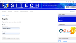 Panduan Lengkap Submit Jurnal ke SITECH UMK: Dari Registrasi Akun Hingga Submission Selesai