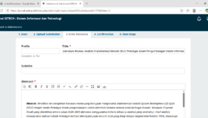 Panduan Lengkap Submit Jurnal ke SITECH UMK: Dari Registrasi Akun Hingga Submission Selesai