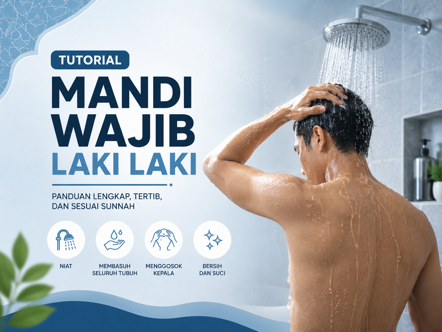 Tutorial Mandi Wajib Laki Laki